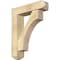 Ekena Millwork Westlake Craftsman Rough Sawn Bracket w/ Offset Brace, Douglas Fir, 8"W x 32"D x 40"H BKT0806X32X40WTL04RDF - alternate 1